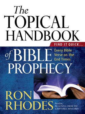 cover image of The Topical Handbook of Bible Prophecy
